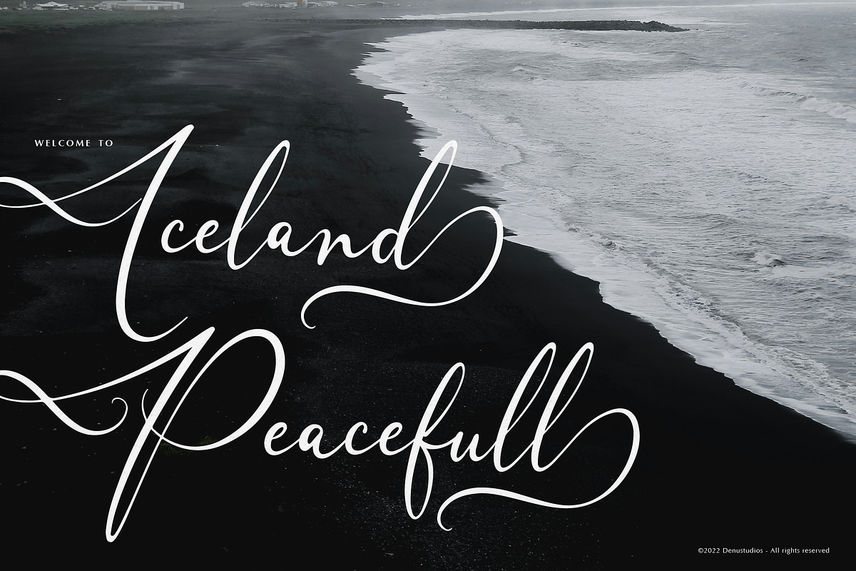 Balinesty | Modern Calligraphy, a Script Font by Denustudios (Photo 4 of 12)