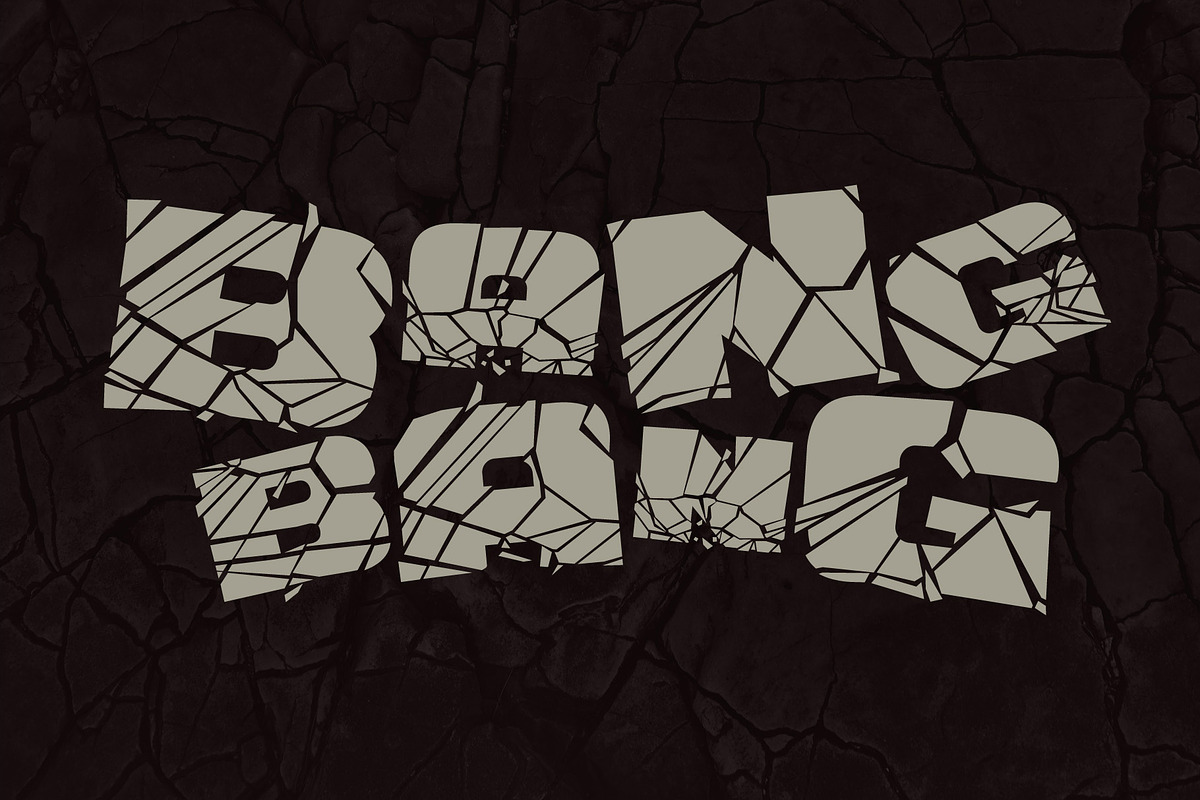 Ruined Dreams - Broken font, a Symbol Font by Gleb Guralnyk (Photo 2 of 7)