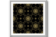 Floral Fine Seamless Vector Pattern, a Decorative Illustration by FineArtStudio (Thumbnail 3 of 3)