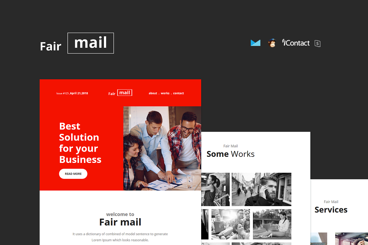 Fair Mail + Theme Builder, an Email Template by williamdavidoffmail