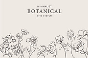 Minimalist Botanical Line Sketches, an Illustration by MYDesign (Thumbnail 6 of 6)