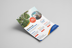 Travel Agency Flyer Template