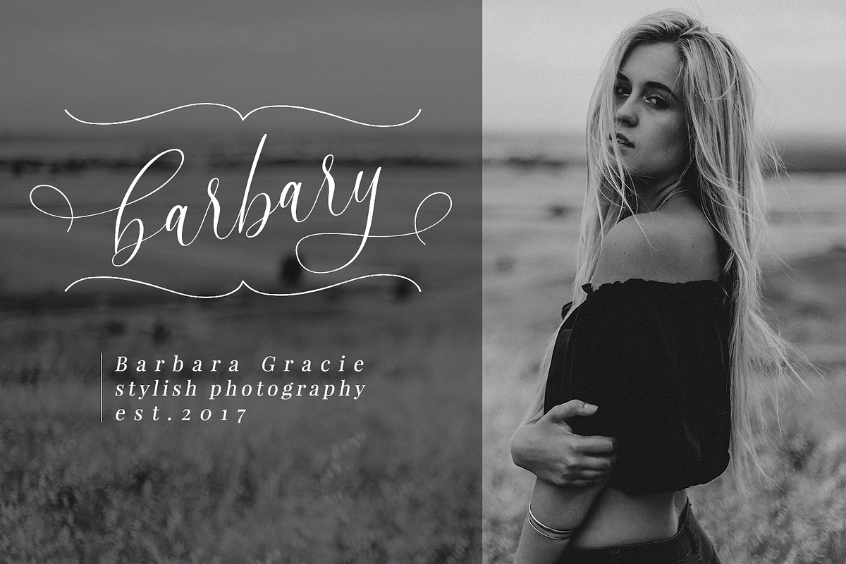 Bertany - Modern calligraphy font preview 5