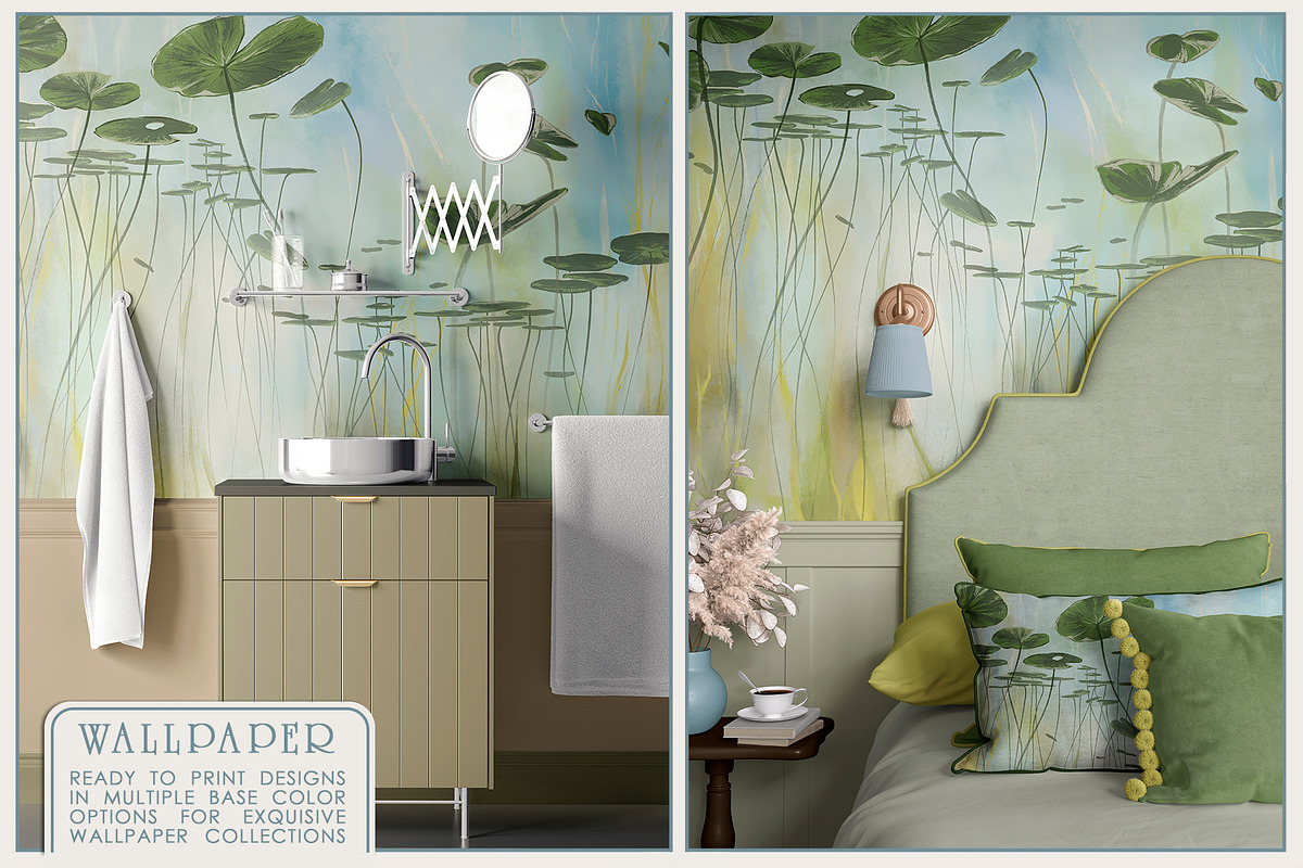 Fresco collection Water Dreams, a Wallpaper Graphic by Natalia0307 (Photo 8 of 14)