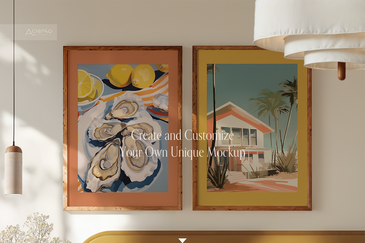 LUCIA Din A | Frame Mockup Mini Set, a Household Mockup by Acierto Studio (Photo 12 of 15)