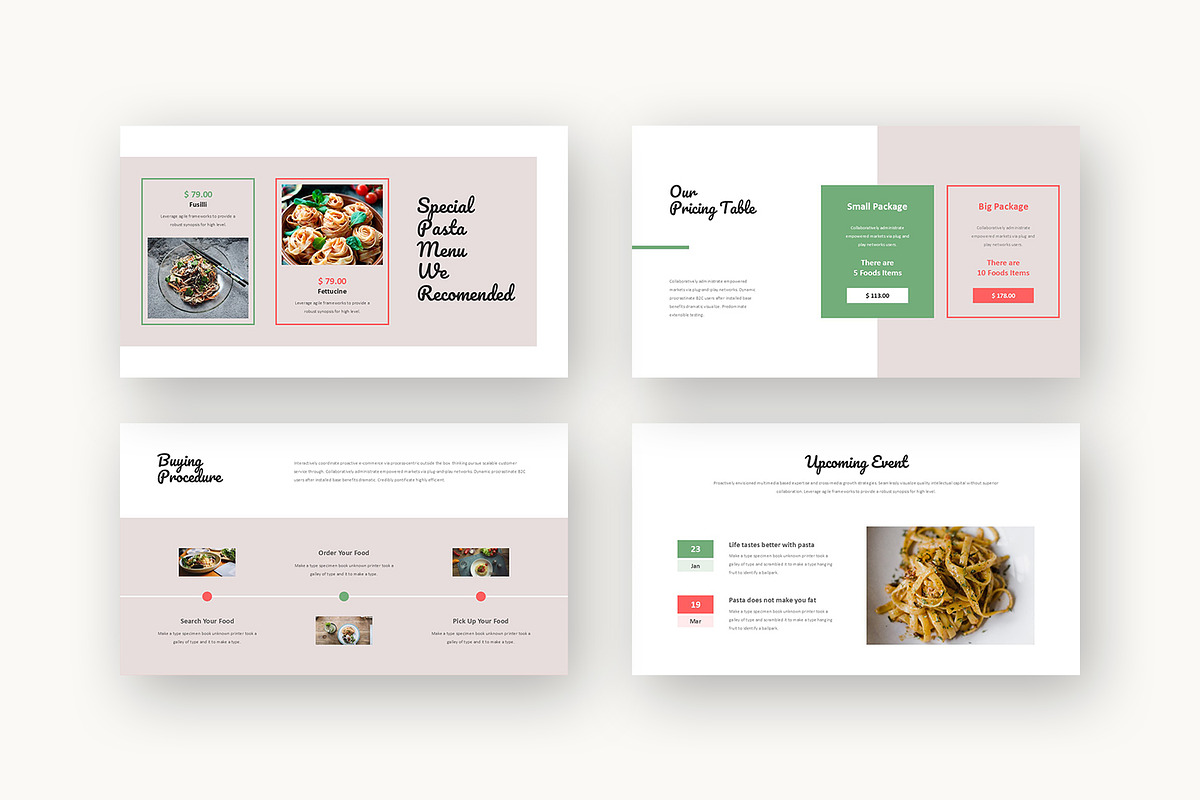 Daio : Food Business Google Slides, a Presentation Template by Punkl Camp (Photo 3 of 16)