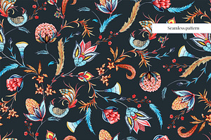 PALAMPORE, Seamless Patterns!