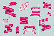 Pack of 66 Editable Ribbons, a Graphic by Fresh Design Elements (Thumbnail 4 of 5)