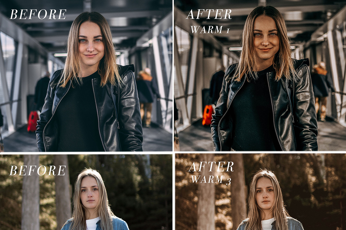 Desktop Lightroom Presets WARM preview 8