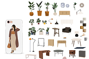 business collection, female boss, a Work Illustration by Yana_mide (Thumbnail 3 of 7)