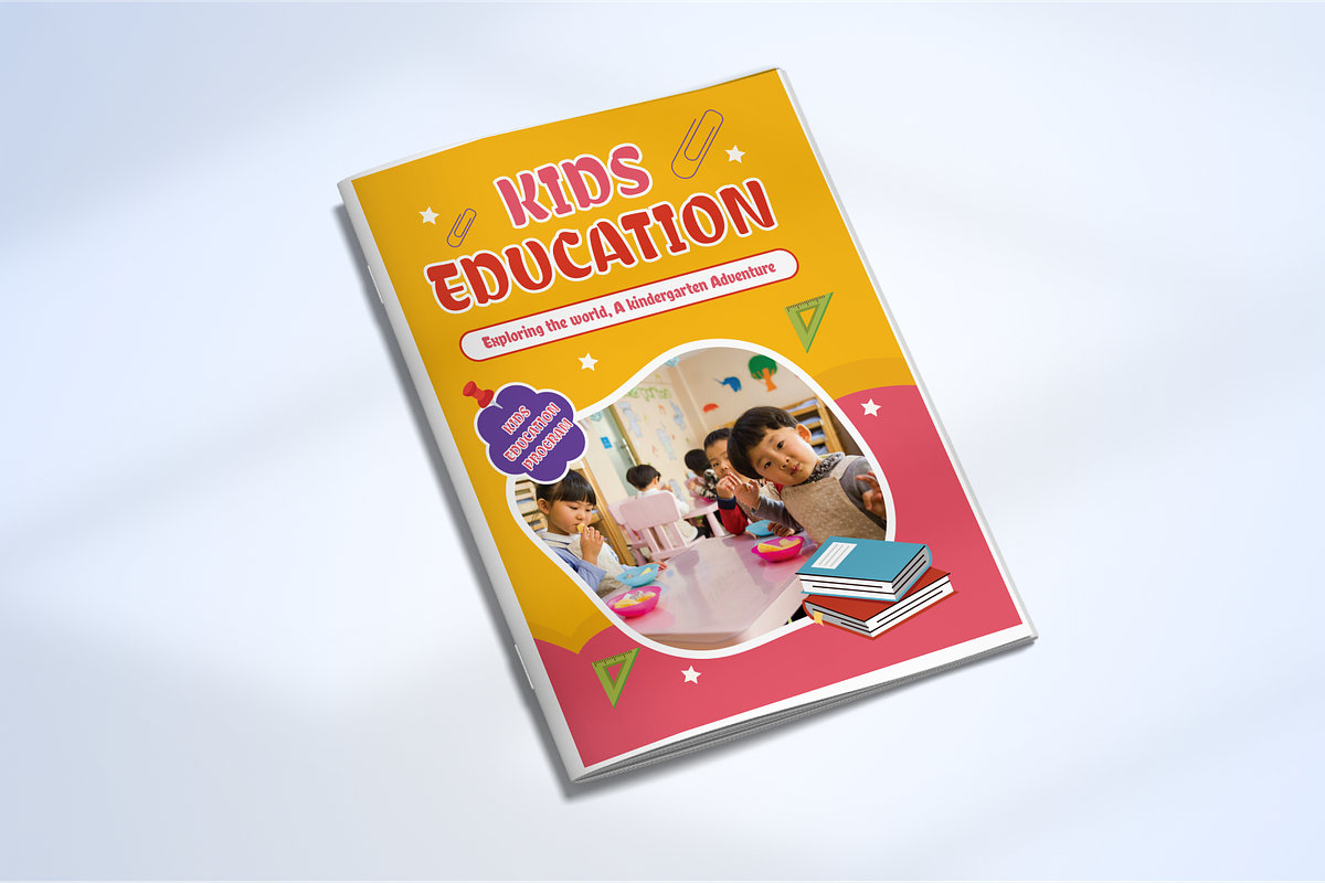 Kids Education Bifold Brochure, a Brochure Template by SquidPixey (Photo 5 of 6)