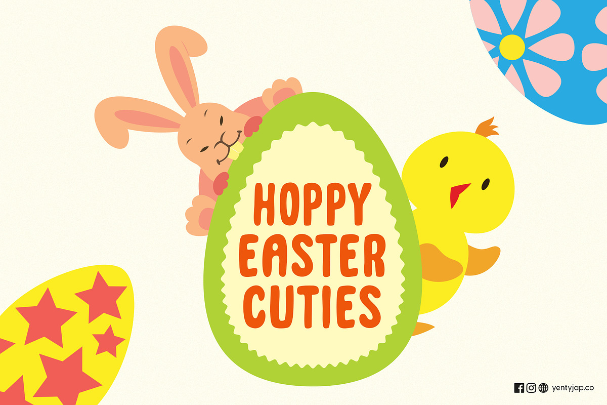 Hoppy Easter Cuties, a Seasonal Illustration by YENTY JAP CO (Photo 1 of 3)