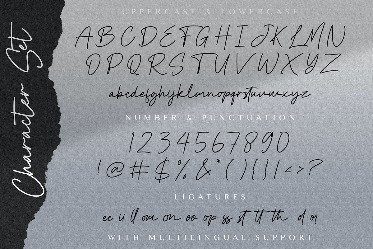 Cinta Monyett - Handwritten Font, a Script Font by StringLabs (Photo 8 of 9)