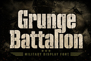 Grunge Battalion, a Serif Font by Wow Magic (Thumbnail 2 of 6)