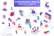 Mega Bundle Isometric Elements, an Illustration by alexdndz (Thumbnail 7 of 27)