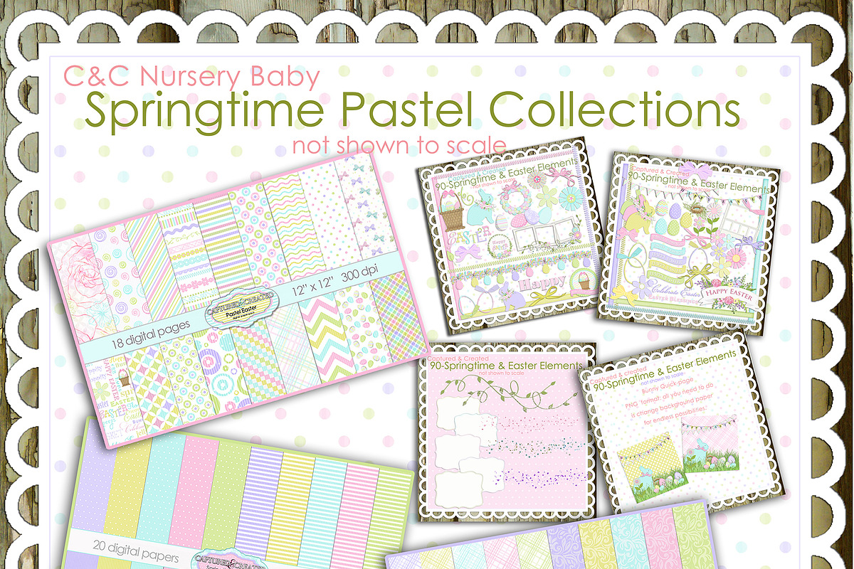 Mega Springtime Pastel Collection