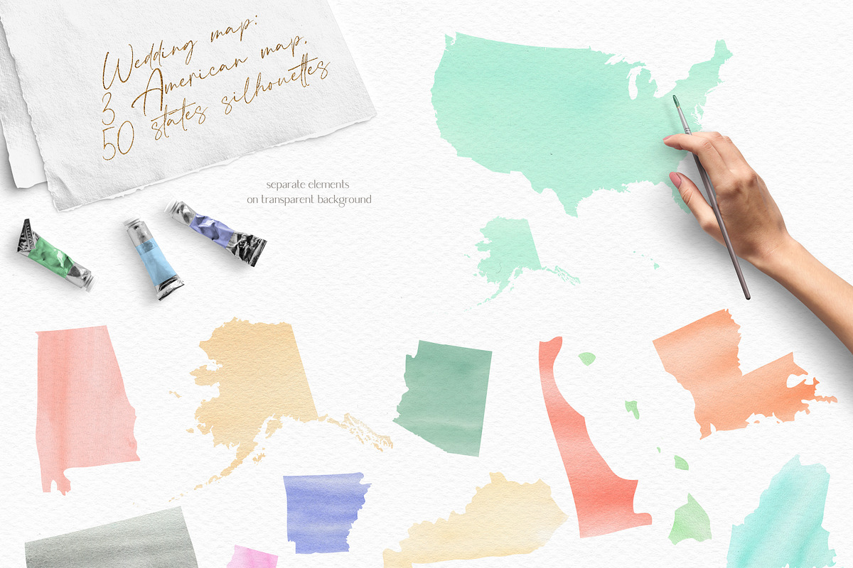 Wedding Map Creator Line Collection, an Animal Illustration by Alisha Gronska (Photo 4 of 8)