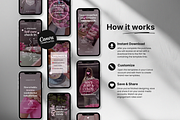 100 Girly Pink Instagram Reels, a Social Media Template by DigiPax (Thumbnail 7 of 10)