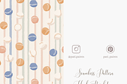Kids Vintage Baseball Seamless Patte, a Pattern Graphic by Pati Charm Studio (Thumbnail 5 of 7)