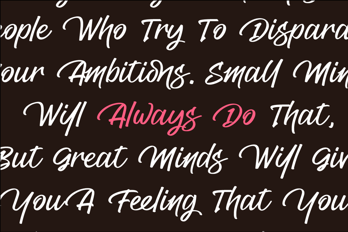 Delhus Fyione, a Script Font by Joko Setiono (Photo 2 of 12)