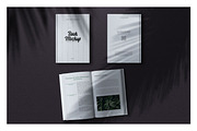 Huge Moody Shadow Bundle, a Books & Magazine Mockup by AndrewPixel (Thumbnail 10 of 30)