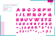 Trixie | A Layered Multiply Typeface, a Font by Drizy (Thumbnail 3 of 10)