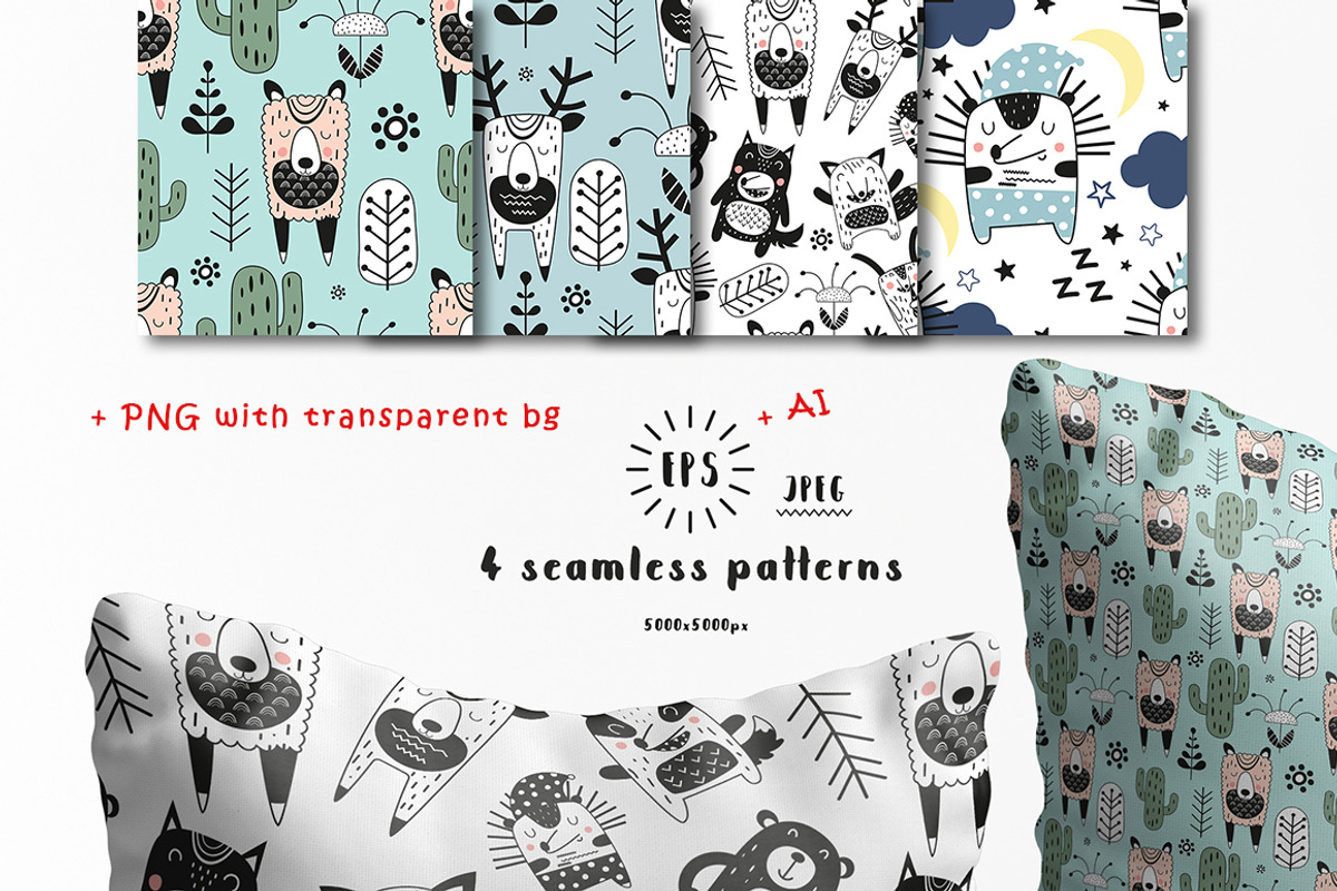 Nursery Art Forest Animals, an Animal Illustration by Nursery Art (Photo 5 of 5)