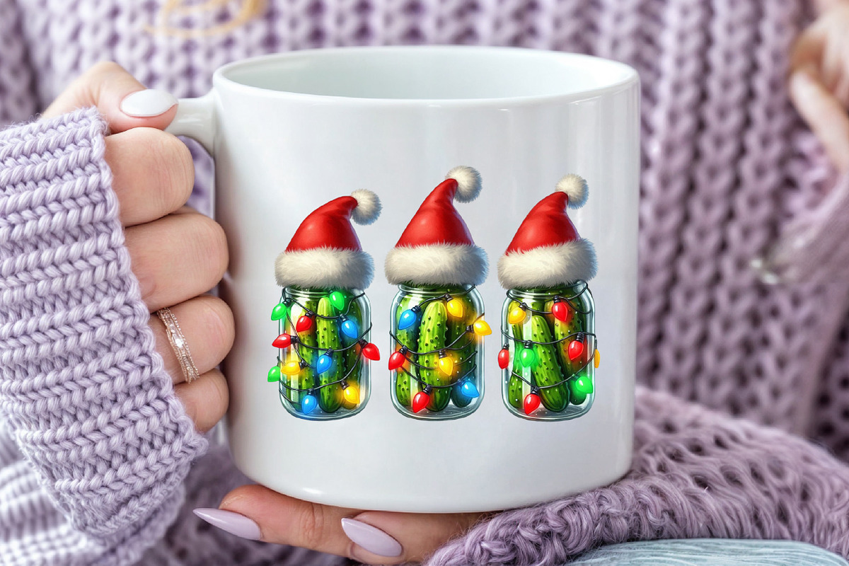 Christmas Pickles, an Illustration by Craft Nest (Photo 4 of 6)
