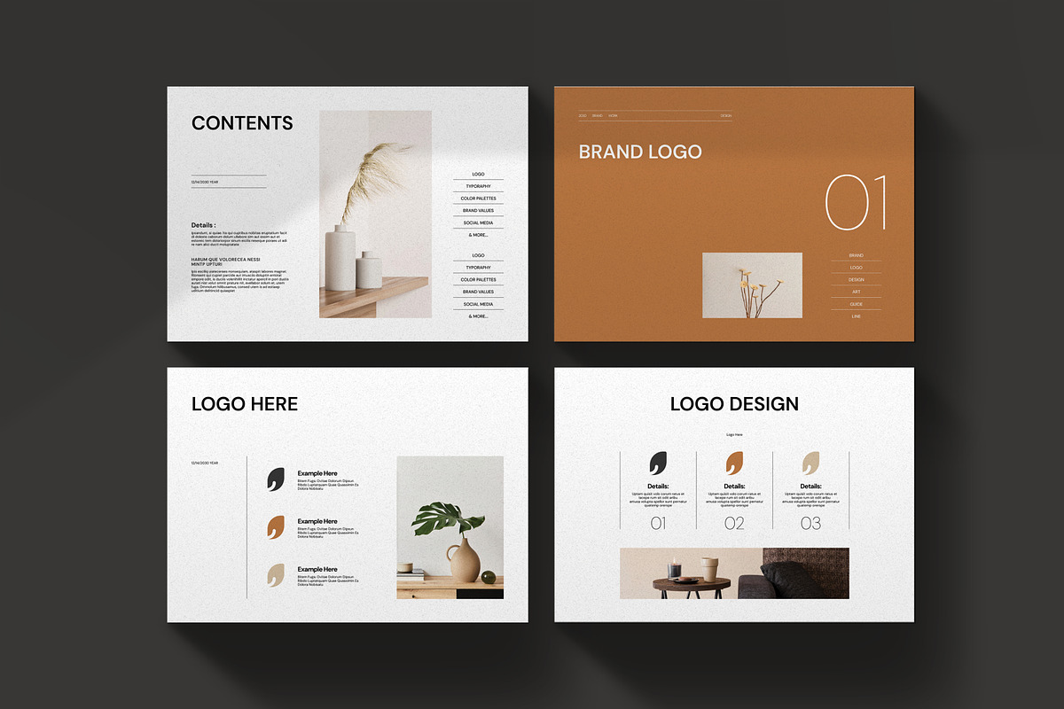 Brand Guideline Brochure Template, a Brochure Template by PrintIdea (Photo 3 of 6)