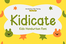 Kidicate - Playful handwriting