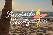 Flamingo Sunshine Coastal Font, a Handwritten Font by Tyasify (Thumbnail 2 of 9)