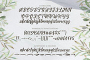 Laritta - Handbrush Script, a Script Font by Weape Studio (Thumbnail 8 of 8)