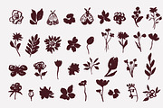 Ink Garden Clipart collection, an Object Illustration by RaDavCrafts (Thumbnail 3 of 12)
