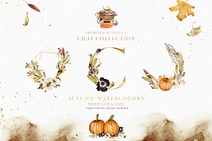 Chai Watercolor Collection - Fall