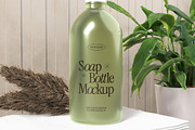 Soap Bottle Mockup, a Packaging Mockup by graphicook (Thumbnail 3 of 4)
