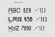 JWV - MECH MONO, a Sans Serif Font by Jordan Warren Visuals (Thumbnail 2 of 9)