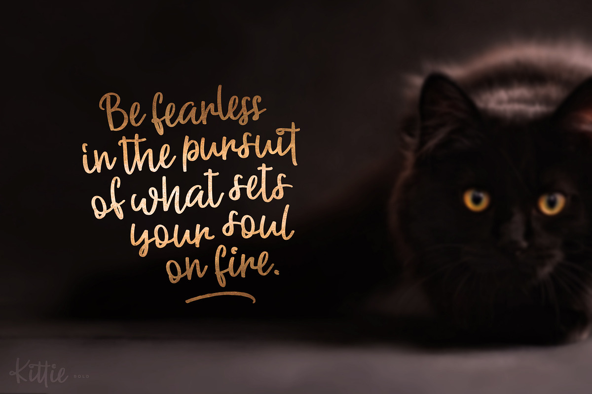 Kittie | Regular & Bold preview 7