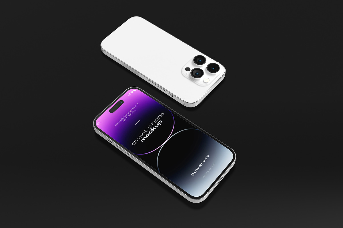 iPhone 14 Pro Max MockUp, a Product Mockup by PSD Market (Photo 14 of 20)