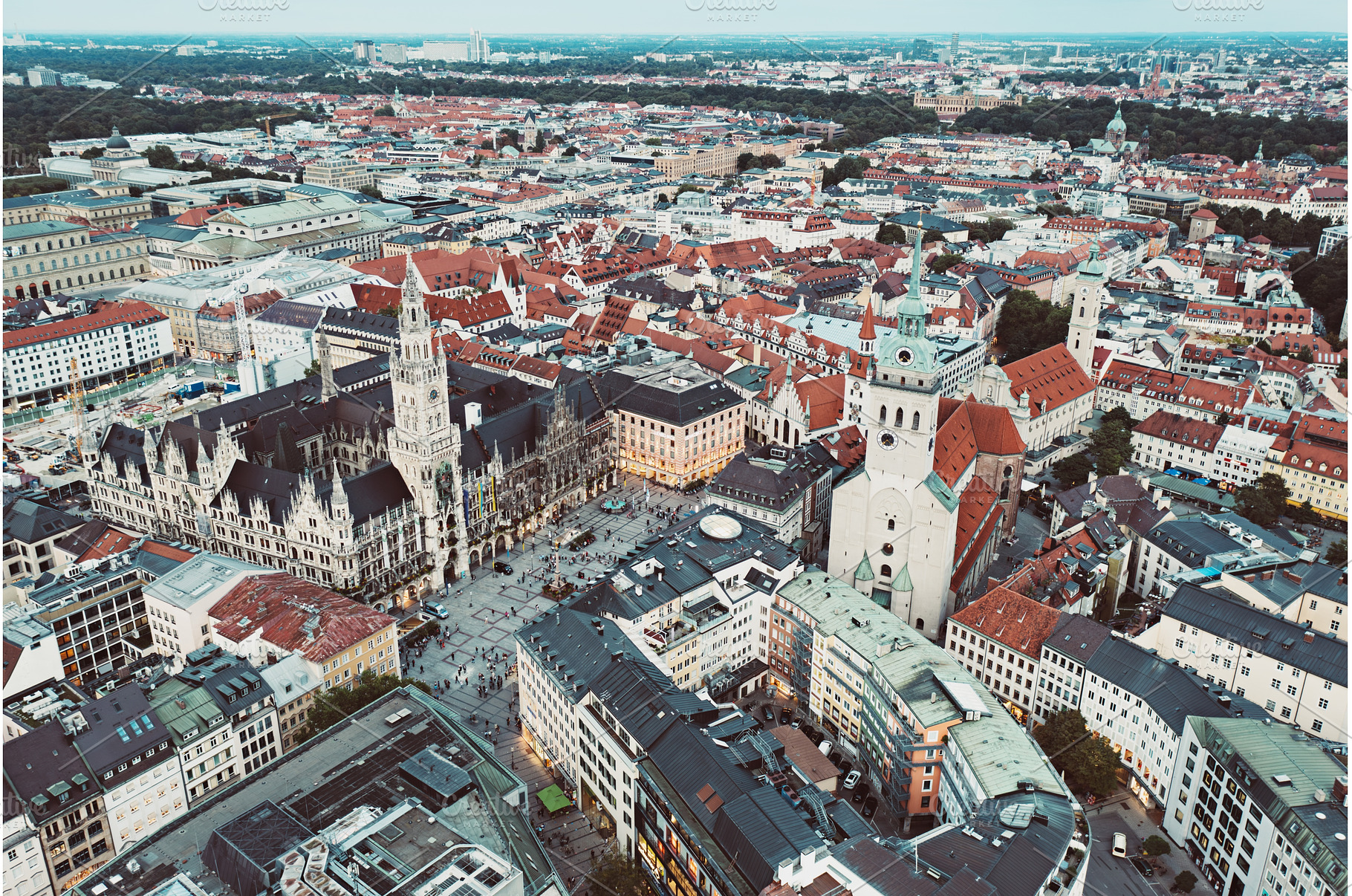 Marienplatz in Munich, an Architecture Photo by Nature and travel