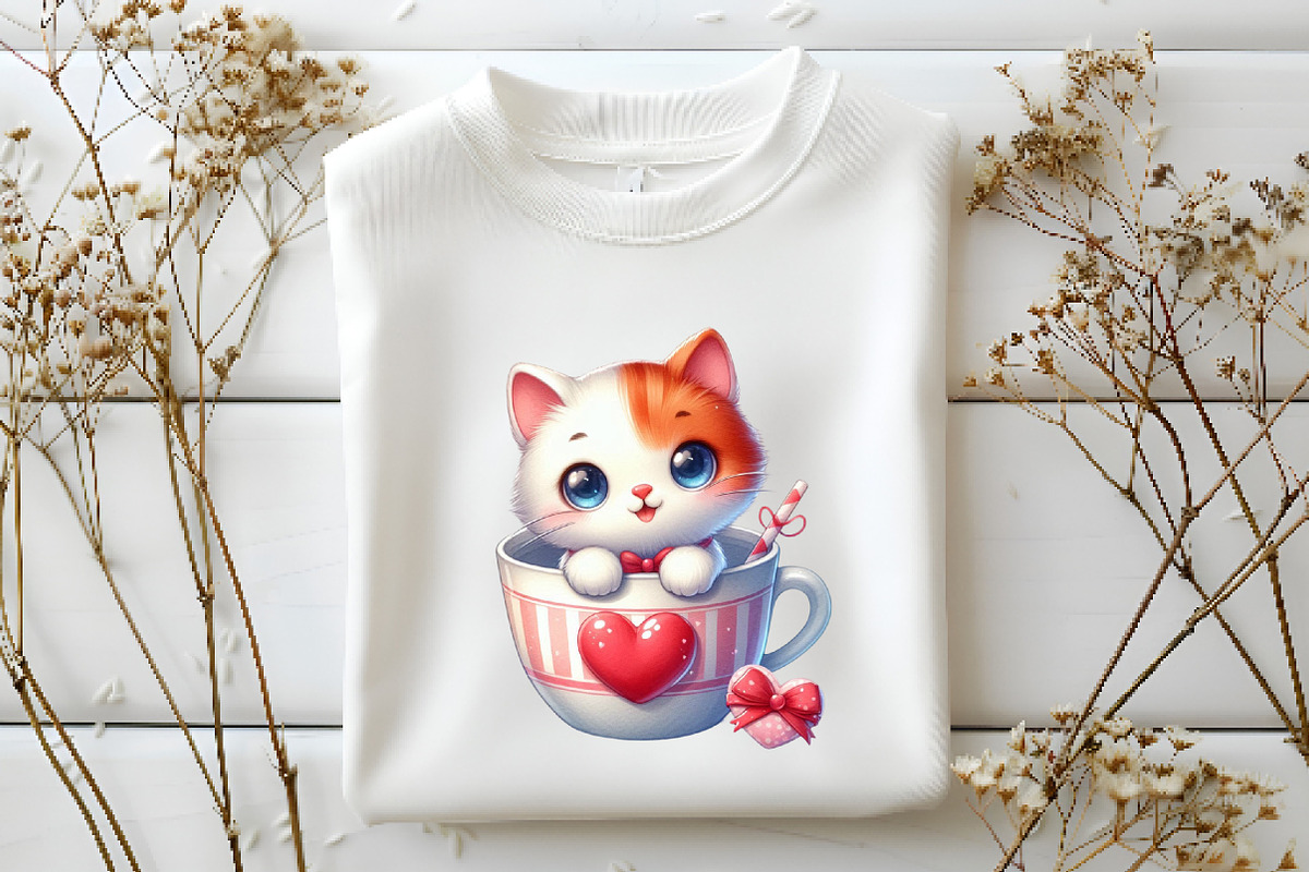 VALENTINE Cute Cartoon, an Illustration by DreamArtGraphic (Photo 4 of 6)