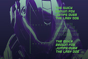KARIXBY - Futuristic Cyberpunk Font, a Sans Serif Font by Enxyclo Studio (Thumbnail 4 of 10)