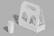 Cup Holder Mockup, a Cups & Container Mockup by Permadi Creative (Thumbnail 2 of 5)