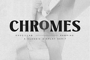 Chromes - Vintage Display Serif, a Serif Font by Godzillab (Thumbnail 12 of 12)