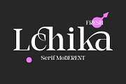 Lchika Serif modern, a Serif Font by Khoir (Thumbnail 1 of 9)