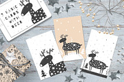 DEER | Festive design collection, an Object Graphic by Daria Miazhevich (Thumbnail 4 of 7)