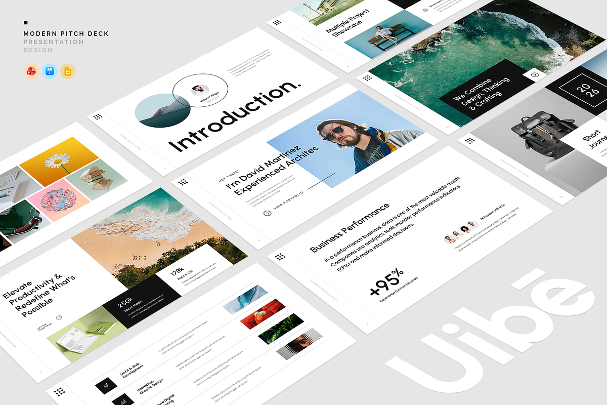 Uibe Presentation Template Design, a Presentation Template by Rocketstill (Photo 1 of 7)