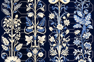 EXOTIC DCOR. Seamless Patterns