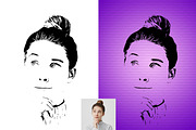 Vector Trace Photoshop Action, an Action Add-On by Studio Retouch (Thumbnail 9 of 18)