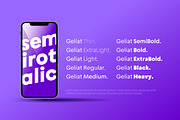 Geliat | Sans Serif Family, a Sans Serif Font by Wahyu & Sani Co. (Thumbnail 2 of 13)