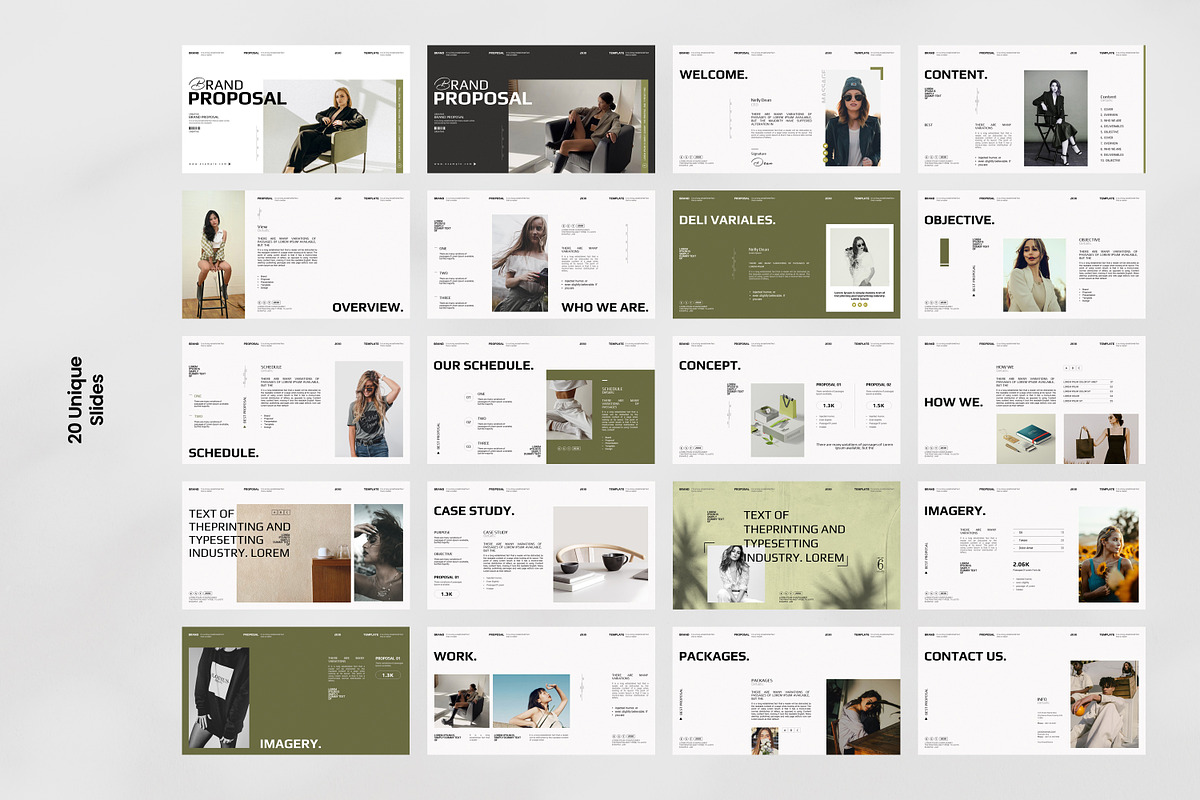 Brand Proposal Presentation Template, a Presentation Template by PrintIdea (Photo 8 of 8)